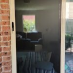 Primrose security sliding door perforated aluminium
